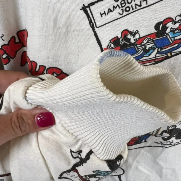 RARE* 1980’s Mickey Mouse Reversible Sweatshirt - Picture 8 of 14